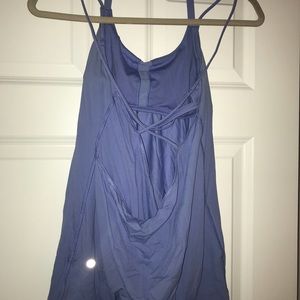 Lulu lemon yoga top with shelf bra